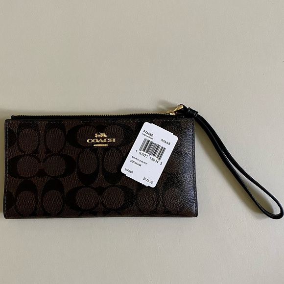 Coach Signature Abby Duffle. Brown/Black. NEW with tags. - Picture 7 of 10